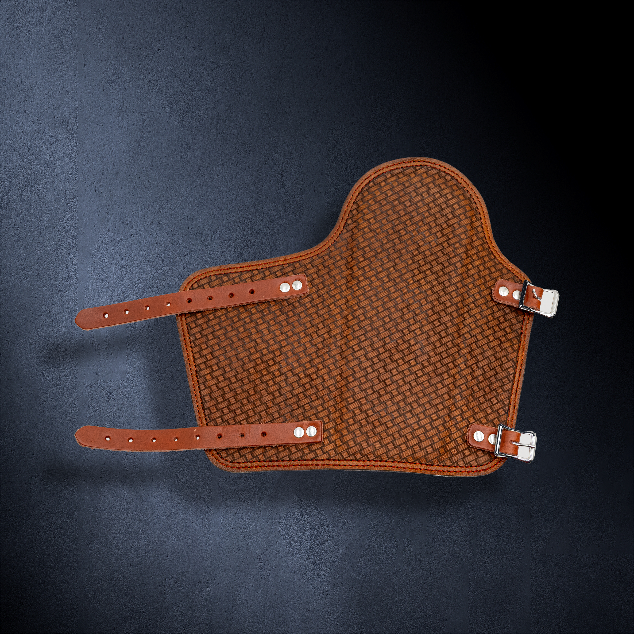 Outlaw Leather - Armpad - Dessert Tan Basketweave